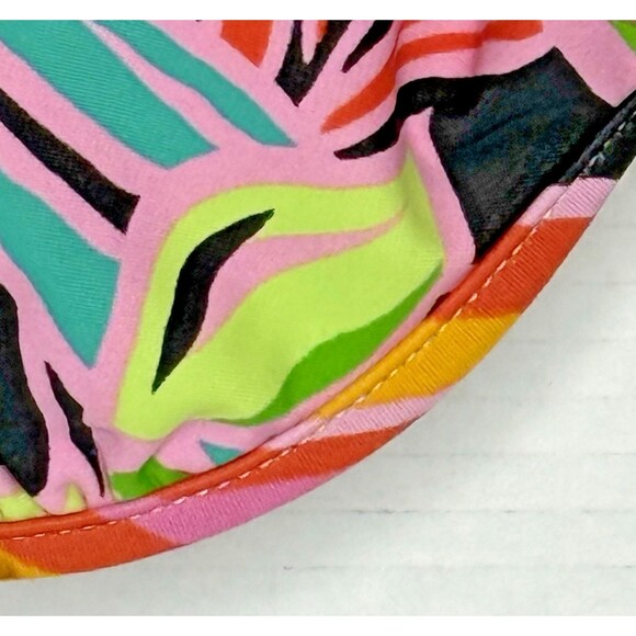 Wild Fable Multi-Colored Tropical Print Underwire Bralette Bikini Top Size Small - Picture 3 of 11